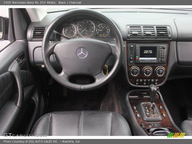 Black / Charcoal 2005 Mercedes-Benz ML 350 4Matic