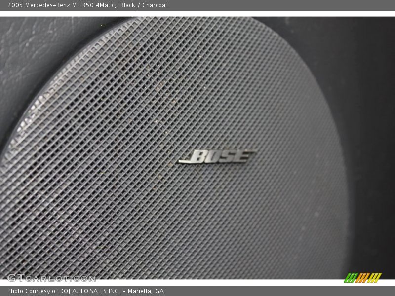 Black / Charcoal 2005 Mercedes-Benz ML 350 4Matic