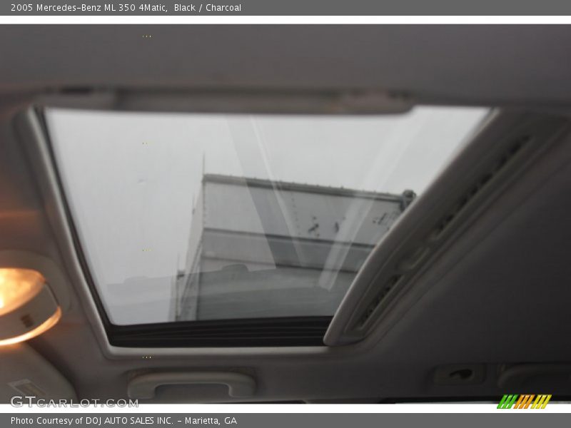Black / Charcoal 2005 Mercedes-Benz ML 350 4Matic