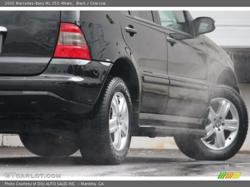 Black / Charcoal 2005 Mercedes-Benz ML 350 4Matic
