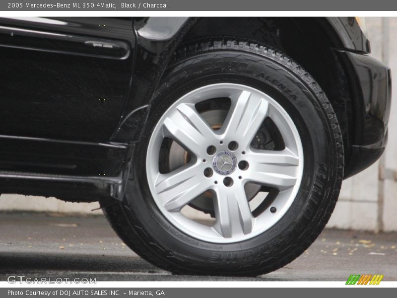 Black / Charcoal 2005 Mercedes-Benz ML 350 4Matic