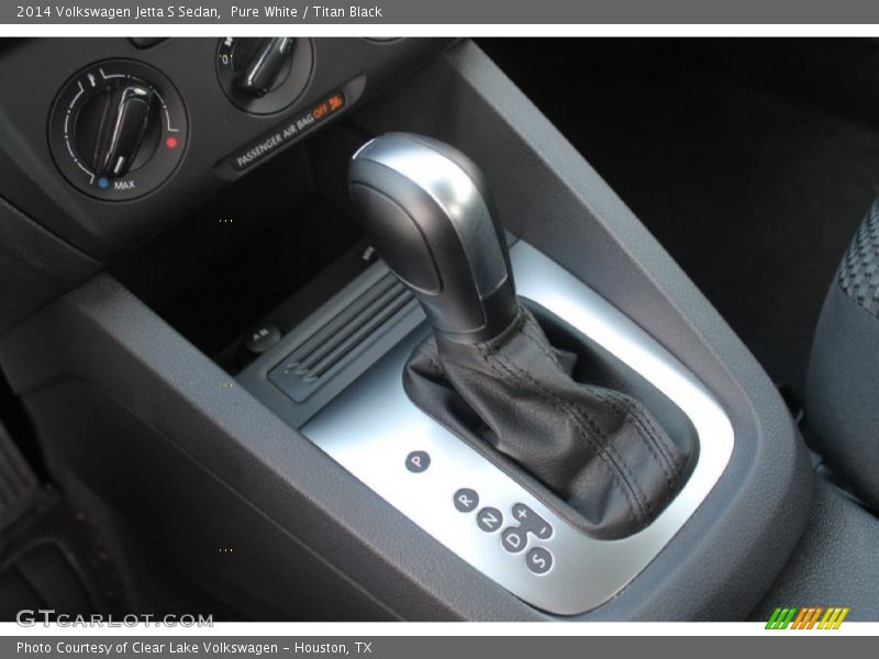 Pure White / Titan Black 2014 Volkswagen Jetta S Sedan