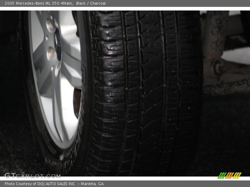 Black / Charcoal 2005 Mercedes-Benz ML 350 4Matic