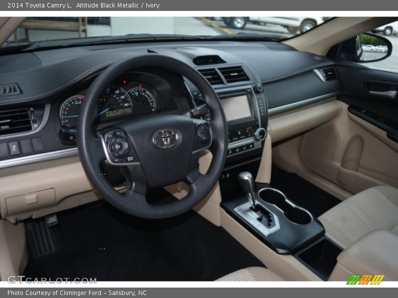 Attitude Black Metallic / Ivory 2014 Toyota Camry L