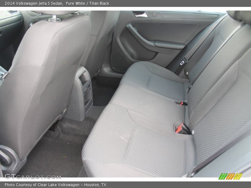 Pure White / Titan Black 2014 Volkswagen Jetta S Sedan