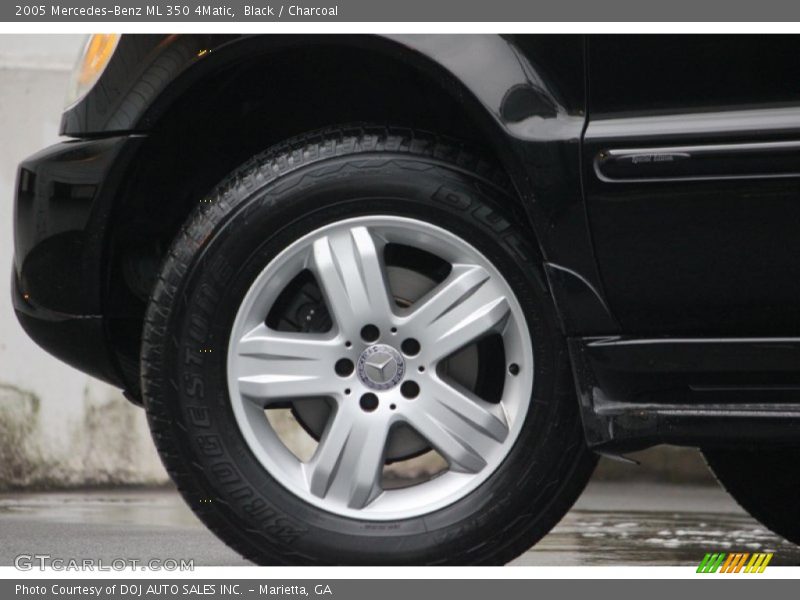 Black / Charcoal 2005 Mercedes-Benz ML 350 4Matic