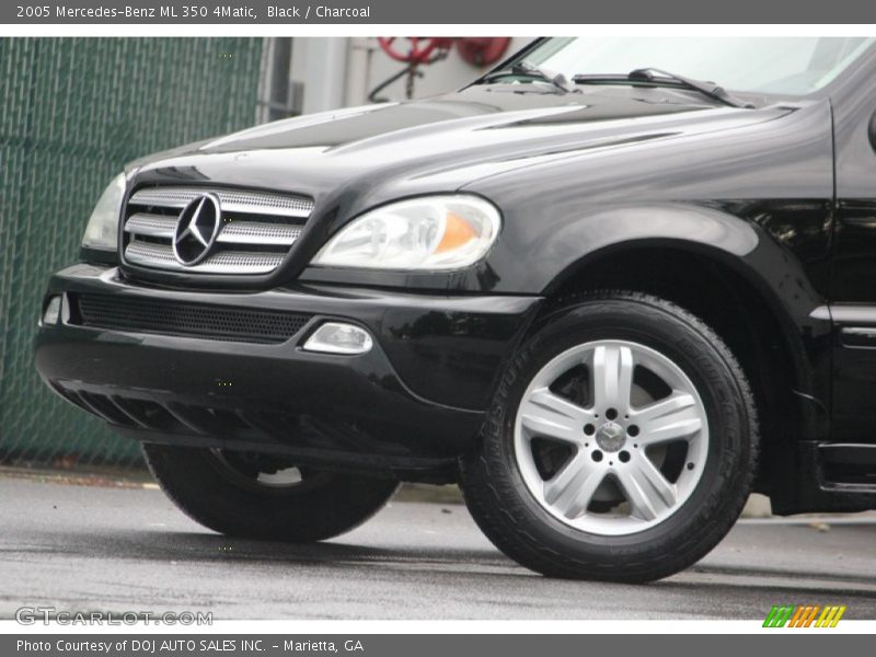 Black / Charcoal 2005 Mercedes-Benz ML 350 4Matic