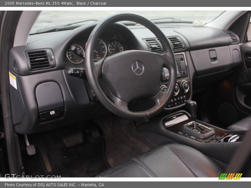 Black / Charcoal 2005 Mercedes-Benz ML 350 4Matic