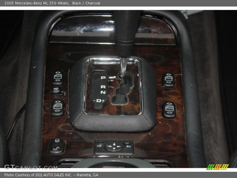 Black / Charcoal 2005 Mercedes-Benz ML 350 4Matic