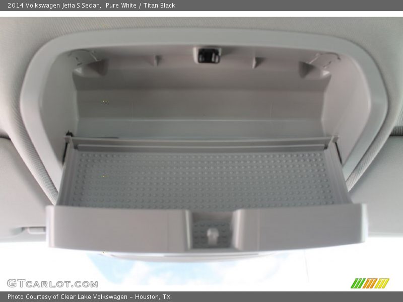 Pure White / Titan Black 2014 Volkswagen Jetta S Sedan