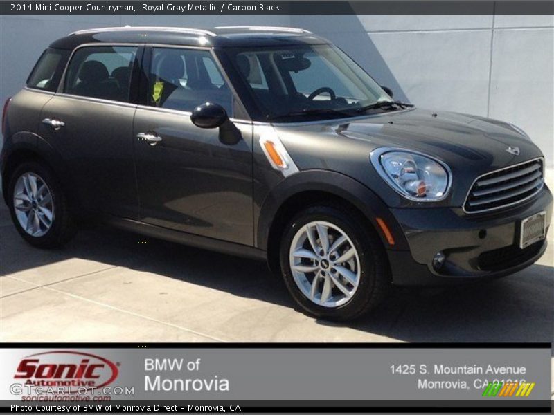 Royal Gray Metallic / Carbon Black 2014 Mini Cooper Countryman