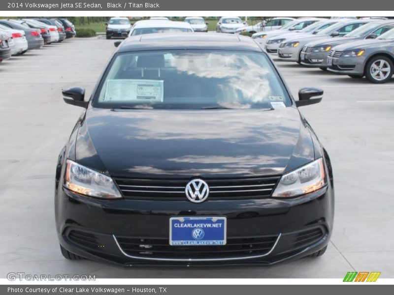 Black / Titan Black 2014 Volkswagen Jetta SE Sedan