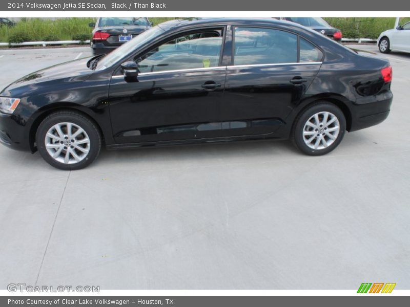 Black / Titan Black 2014 Volkswagen Jetta SE Sedan