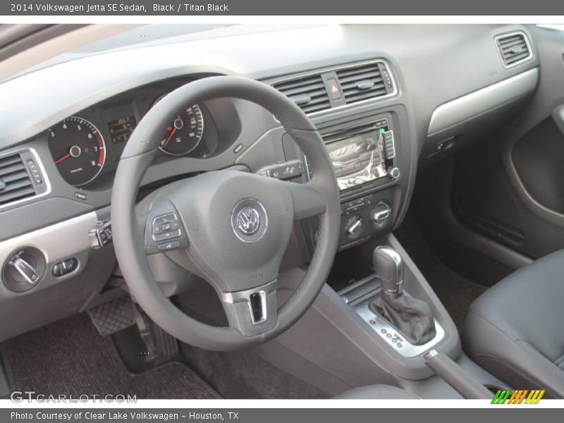 Black / Titan Black 2014 Volkswagen Jetta SE Sedan