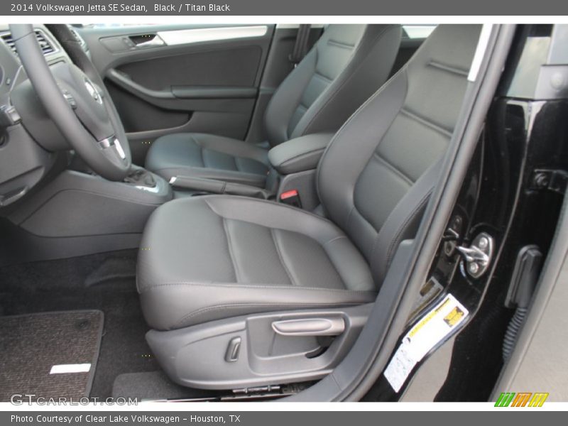 Black / Titan Black 2014 Volkswagen Jetta SE Sedan