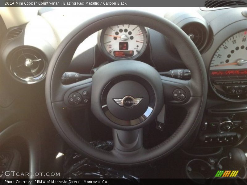 Blazing Red Metallic / Carbon Black 2014 Mini Cooper Countryman