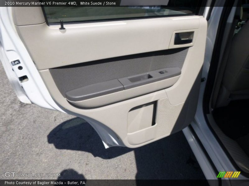 White Suede / Stone 2010 Mercury Mariner V6 Premier 4WD