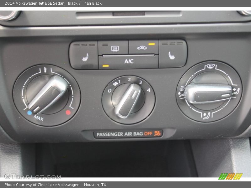 Black / Titan Black 2014 Volkswagen Jetta SE Sedan