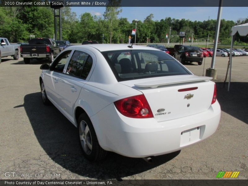 Summit White / Ebony 2010 Chevrolet Cobalt LT Sedan