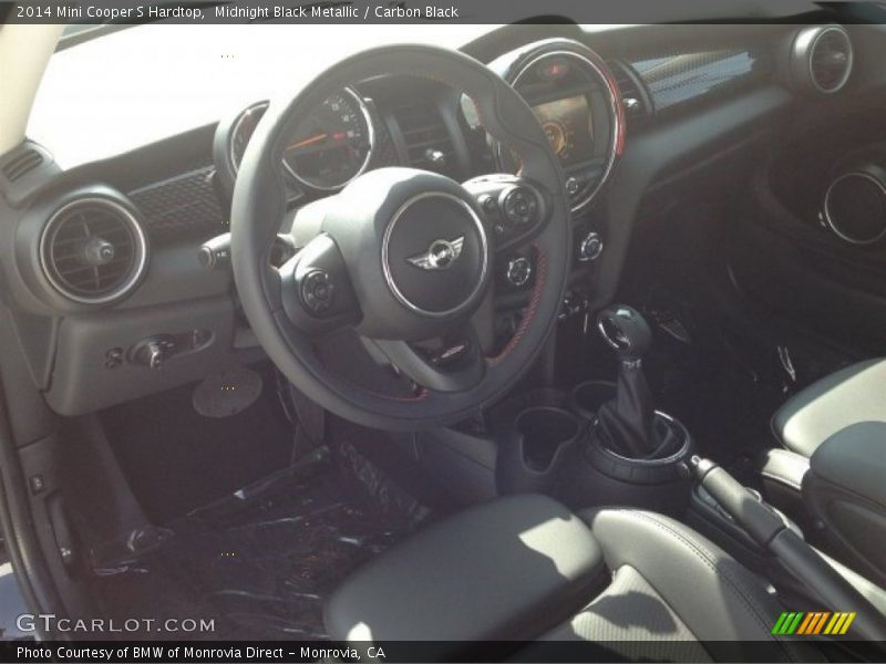 Midnight Black Metallic / Carbon Black 2014 Mini Cooper S Hardtop
