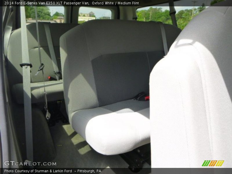 Oxford White / Medium Flint 2014 Ford E-Series Van E350 XLT Passenger Van