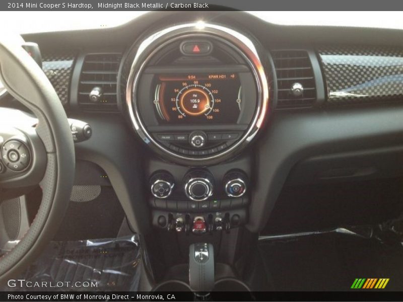 Midnight Black Metallic / Carbon Black 2014 Mini Cooper S Hardtop