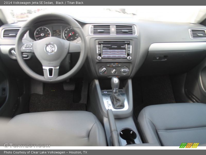 Black / Titan Black 2014 Volkswagen Jetta SE Sedan