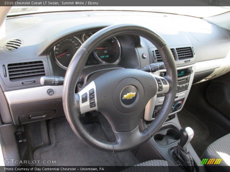 Summit White / Ebony 2010 Chevrolet Cobalt LT Sedan