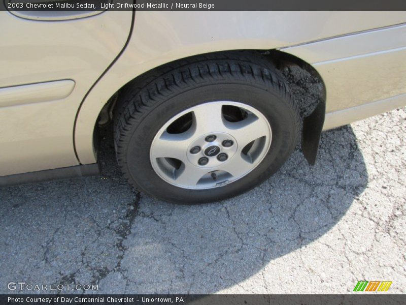 Light Driftwood Metallic / Neutral Beige 2003 Chevrolet Malibu Sedan