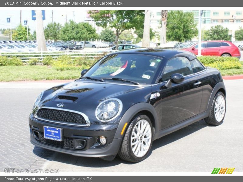 Midnight Black Metallic / Carbon Black 2013 Mini Cooper S Coupe