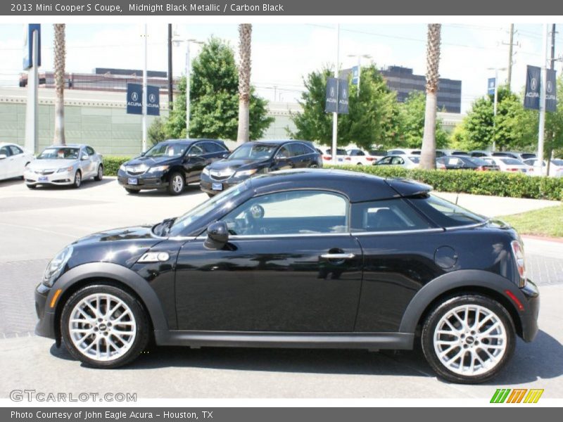 Midnight Black Metallic / Carbon Black 2013 Mini Cooper S Coupe
