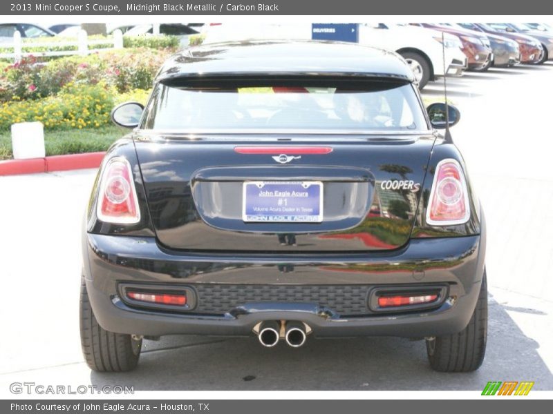 Midnight Black Metallic / Carbon Black 2013 Mini Cooper S Coupe