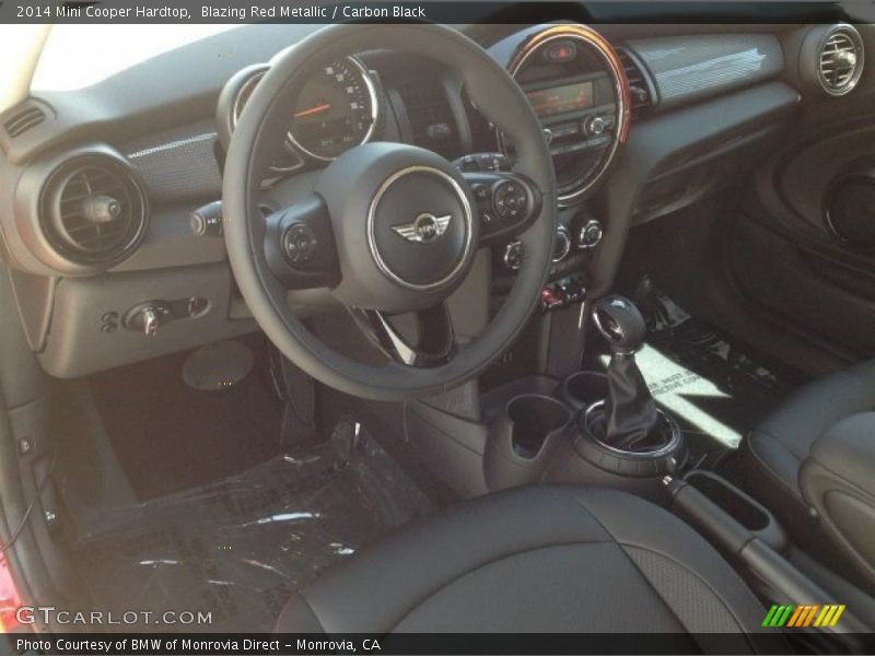Blazing Red Metallic / Carbon Black 2014 Mini Cooper Hardtop