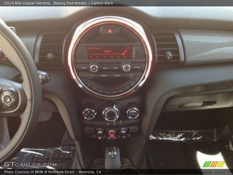 Blazing Red Metallic / Carbon Black 2014 Mini Cooper Hardtop
