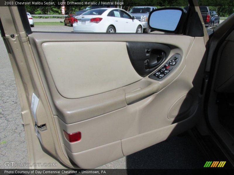 Light Driftwood Metallic / Neutral Beige 2003 Chevrolet Malibu Sedan