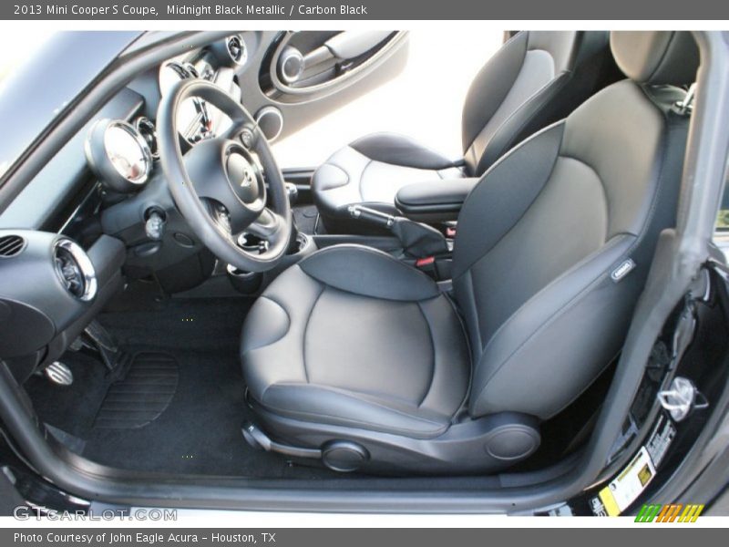 Midnight Black Metallic / Carbon Black 2013 Mini Cooper S Coupe
