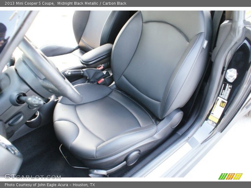 Midnight Black Metallic / Carbon Black 2013 Mini Cooper S Coupe