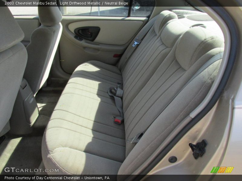 Light Driftwood Metallic / Neutral Beige 2003 Chevrolet Malibu Sedan