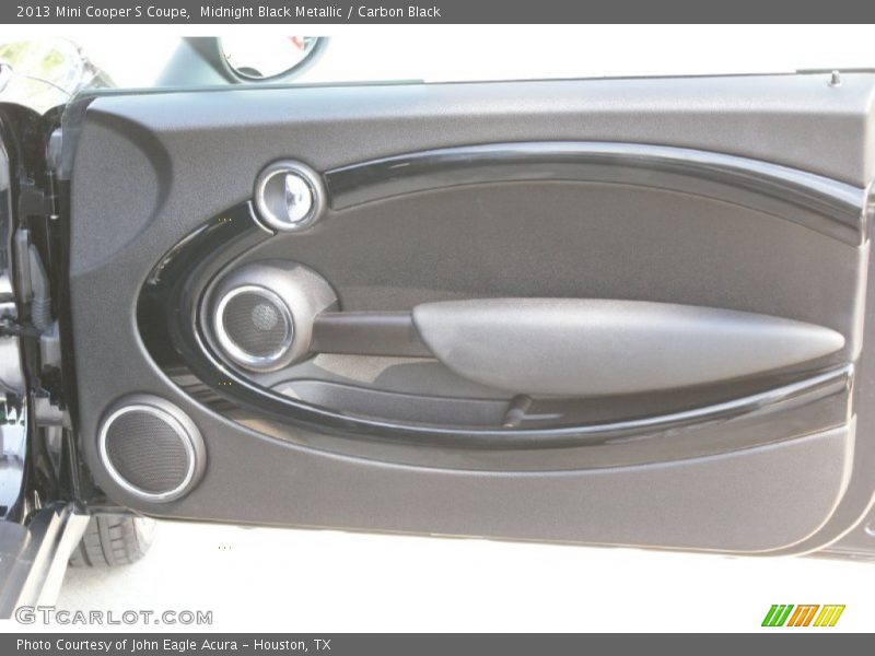 Midnight Black Metallic / Carbon Black 2013 Mini Cooper S Coupe