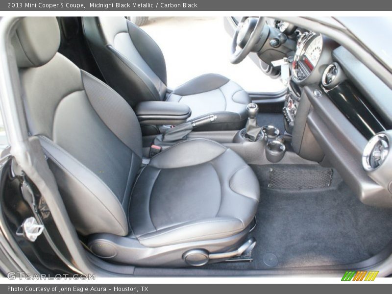 Midnight Black Metallic / Carbon Black 2013 Mini Cooper S Coupe
