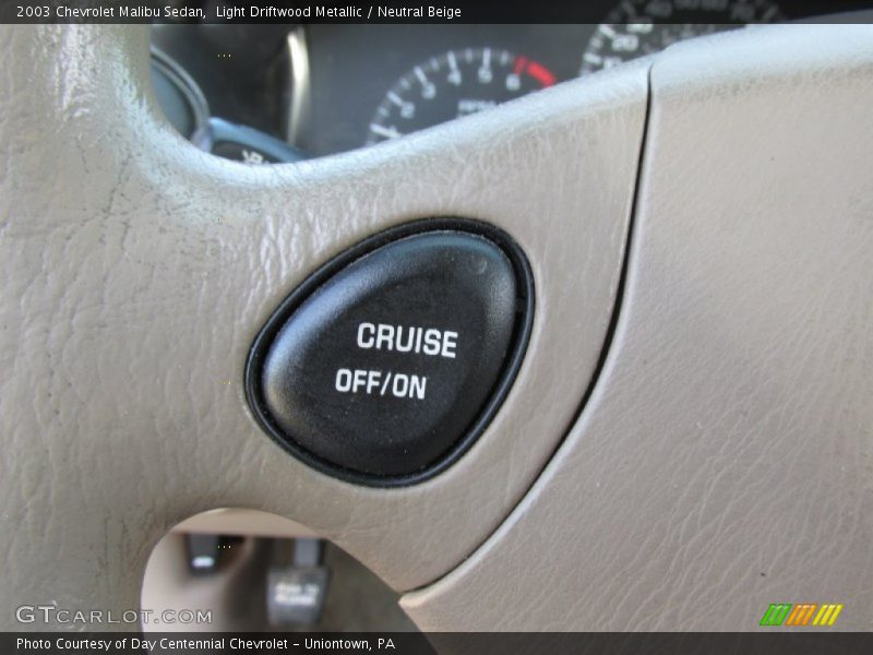 Light Driftwood Metallic / Neutral Beige 2003 Chevrolet Malibu Sedan