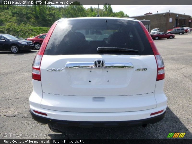 Taffeta White / Gray 2011 Honda CR-V EX 4WD