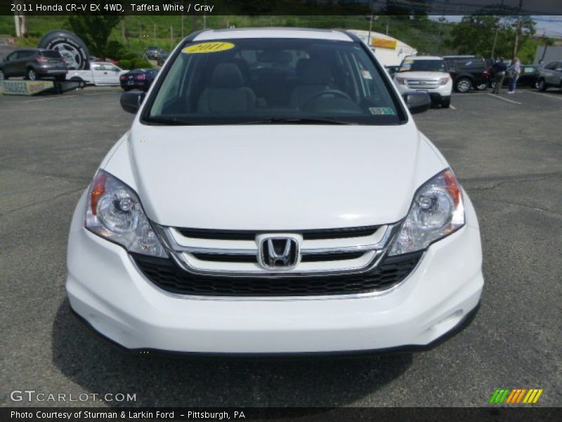 Taffeta White / Gray 2011 Honda CR-V EX 4WD