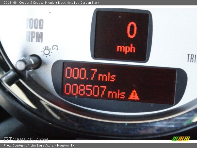 Midnight Black Metallic / Carbon Black 2013 Mini Cooper S Coupe