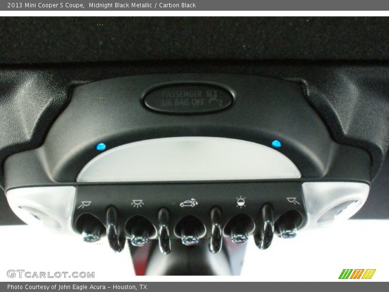 Midnight Black Metallic / Carbon Black 2013 Mini Cooper S Coupe