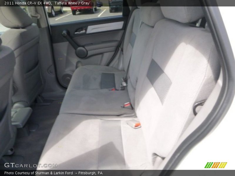 Taffeta White / Gray 2011 Honda CR-V EX 4WD