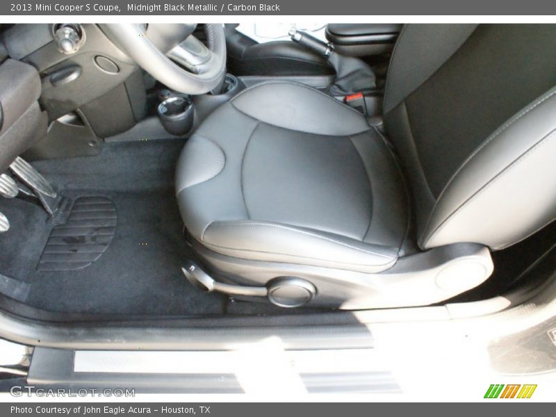 Midnight Black Metallic / Carbon Black 2013 Mini Cooper S Coupe