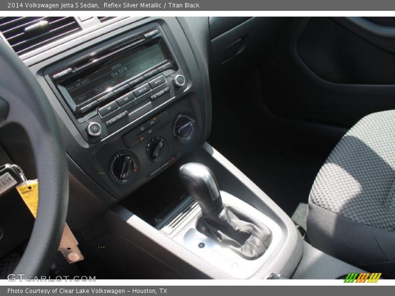 Reflex Silver Metallic / Titan Black 2014 Volkswagen Jetta S Sedan