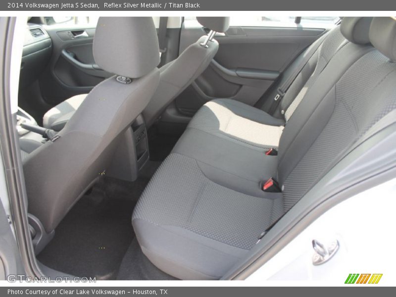 Reflex Silver Metallic / Titan Black 2014 Volkswagen Jetta S Sedan