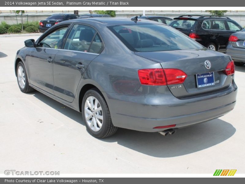 Platinum Gray Metallic / Titan Black 2014 Volkswagen Jetta SE Sedan